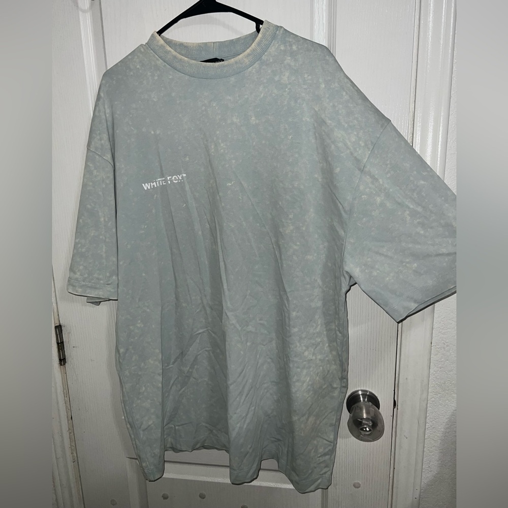 White fox Green T-Shirt